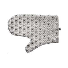 Guante limpiador BG A62G de microfibra gris universal — vista 1