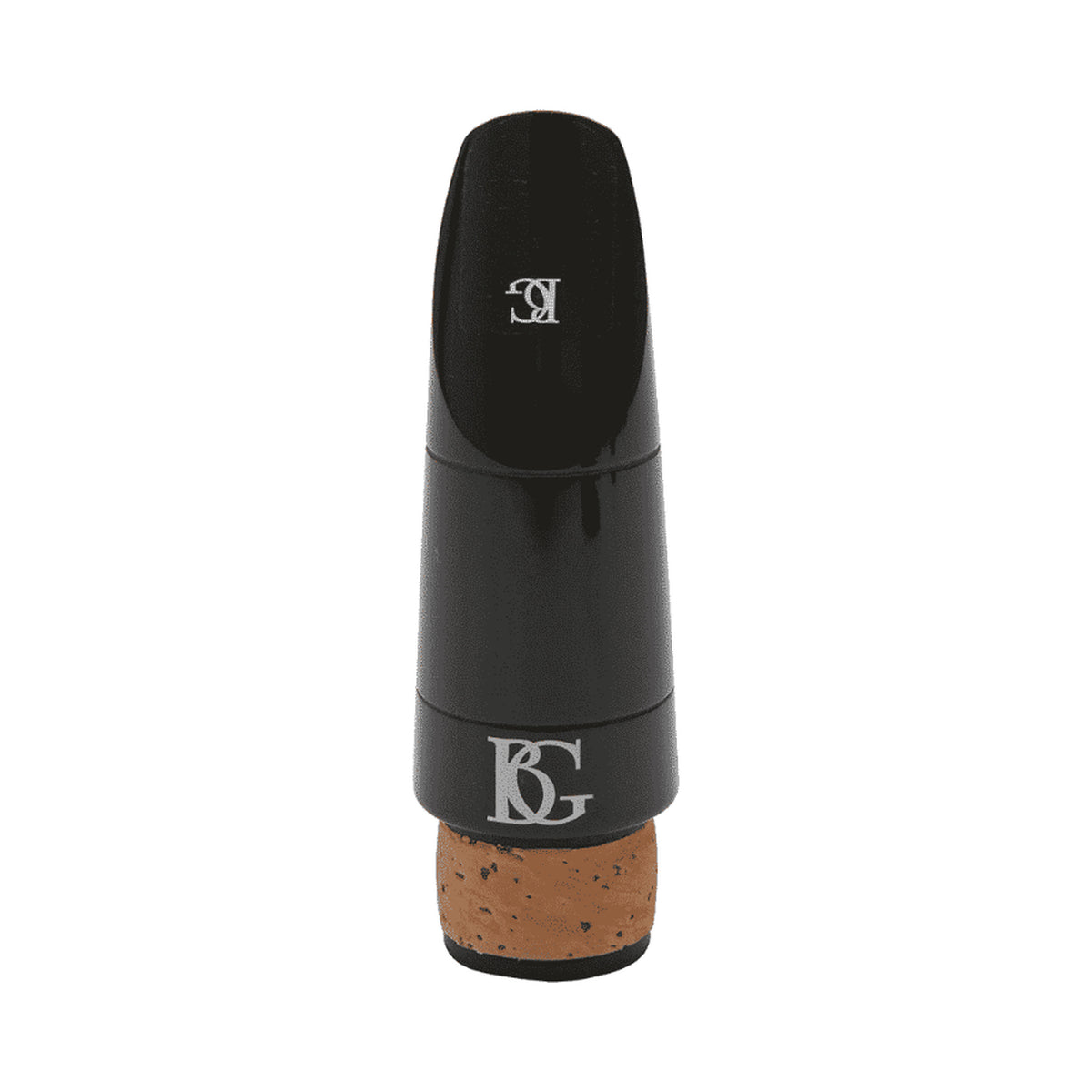 Boquilla para clarinete BG B2 de caucho duro — imagen real del producto