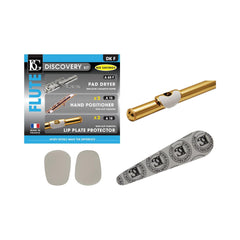 Kit de cuidado para flauta BG DKF Discovery para limpieza y protección — imagen real del producto