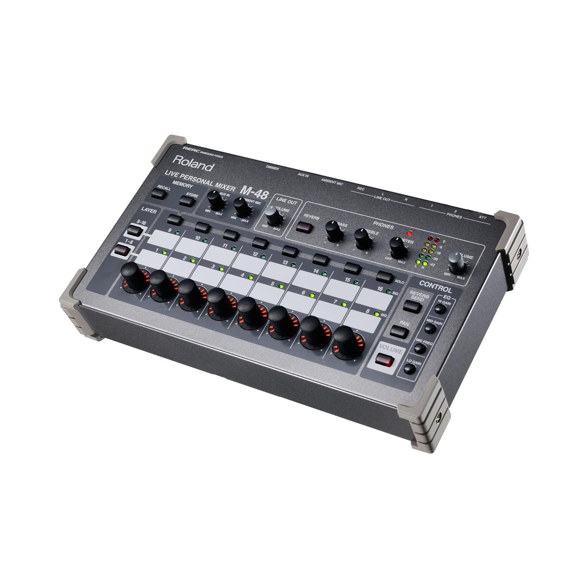 Mezclador personal Roland M-48 Live con 16 grupos estéreo — vista 1