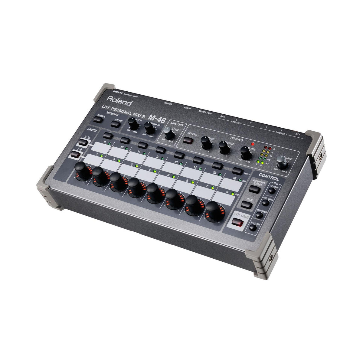 Mezclador personal Roland M-48 Live con 16 grupos estéreo — vista 1