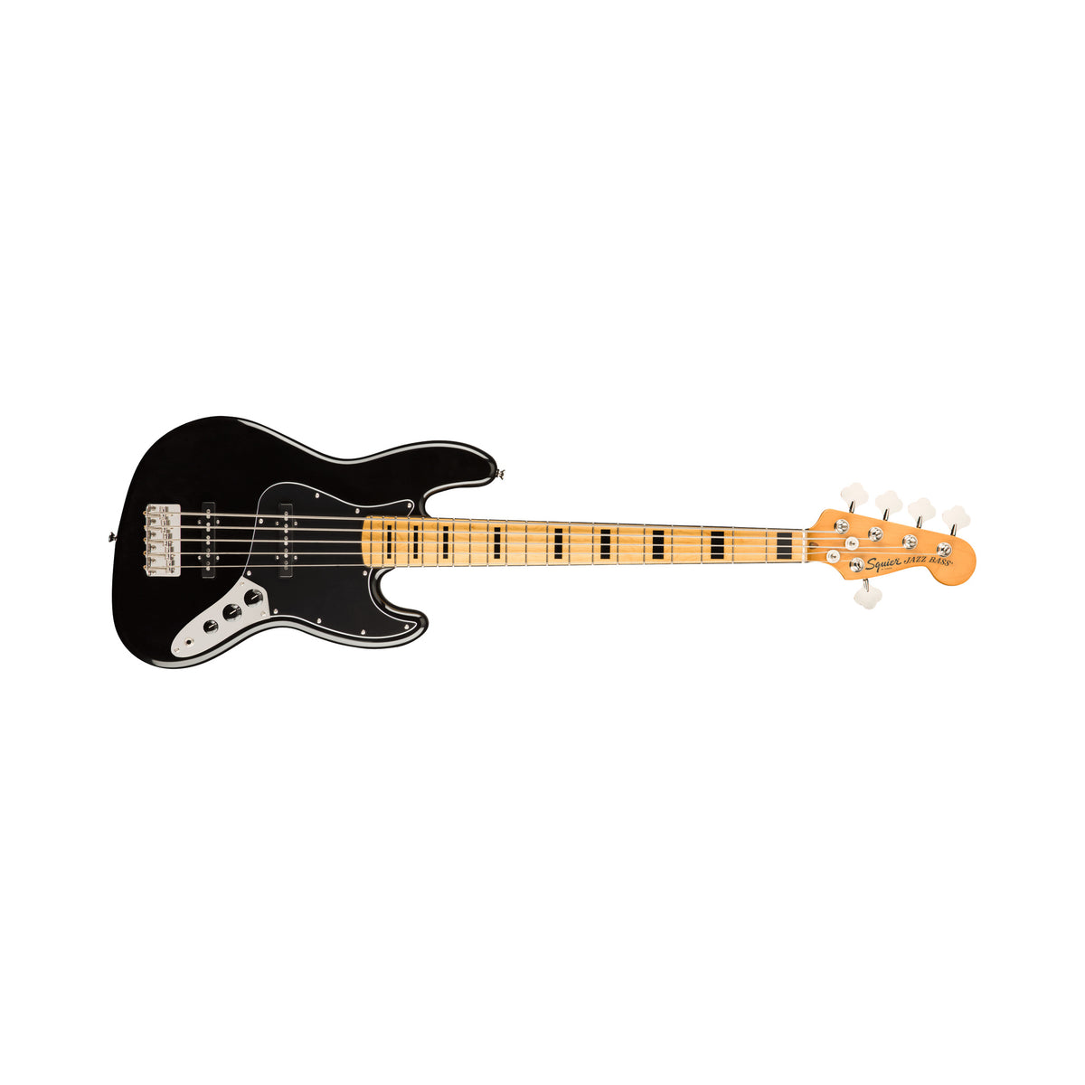 Bajo eléctrico Fender Squier Classic Vibe 70s Jazz Bass V 0374550506 negro de cinco cuerdas — vista 1