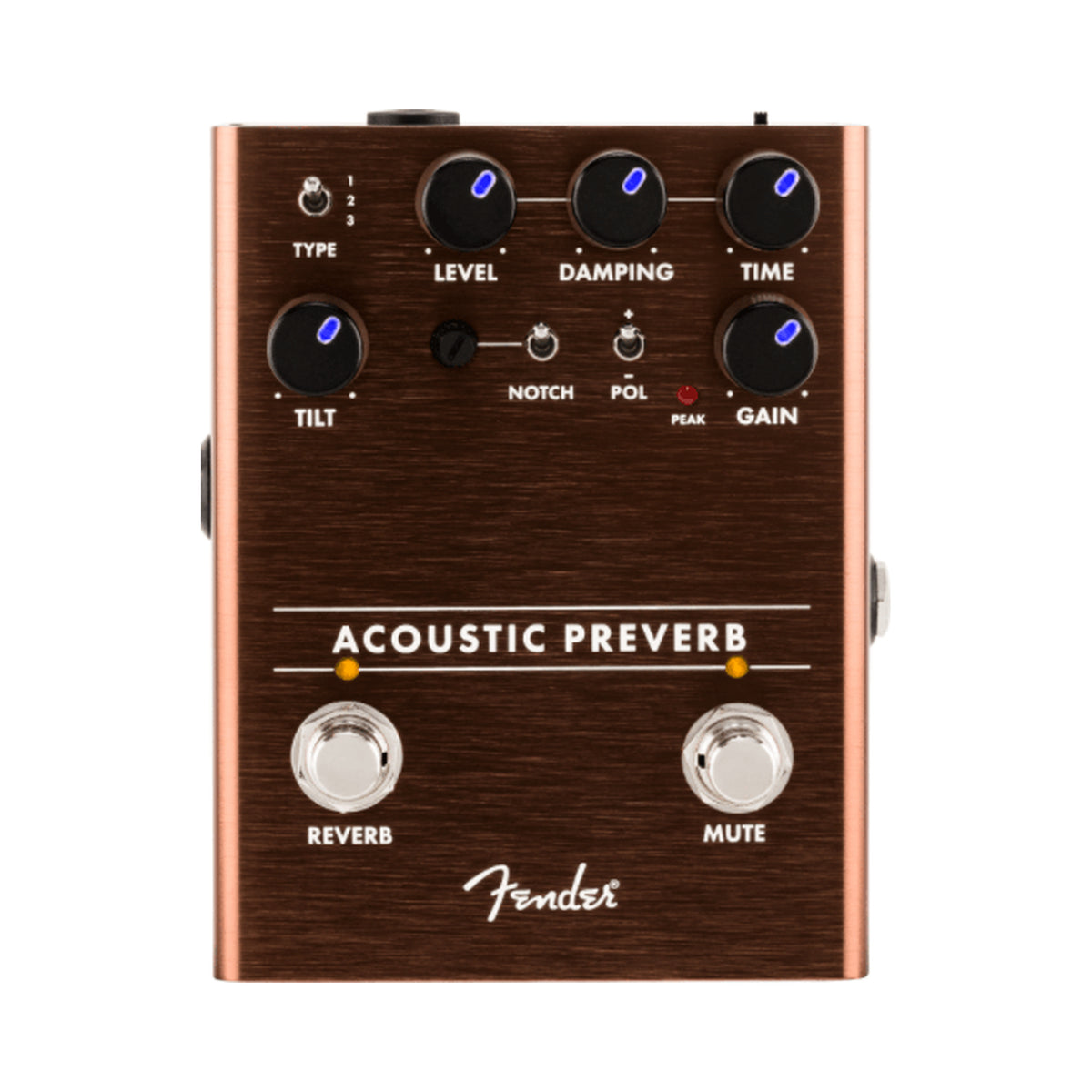 Preamplificador para guitarra acústica Fender Acoustic Preverb 0234548000 con reverberación — vista 1