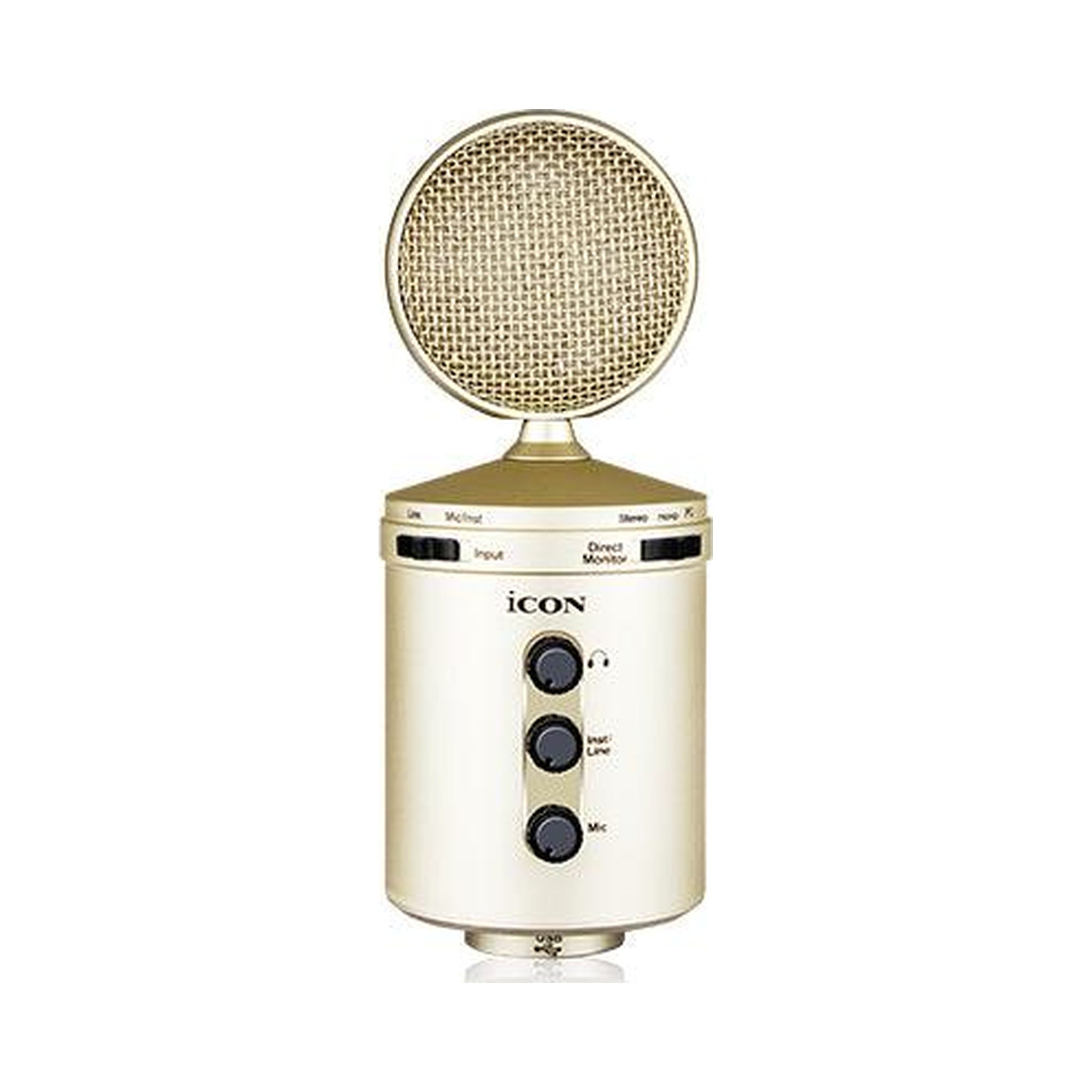 Micrófono de condensador USB iCON Pro Audio U24 cardioide — vista 2