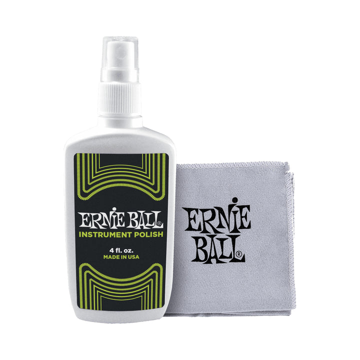 Pulimento para instrumentos Ernie Ball P04222 con paño de microfibra