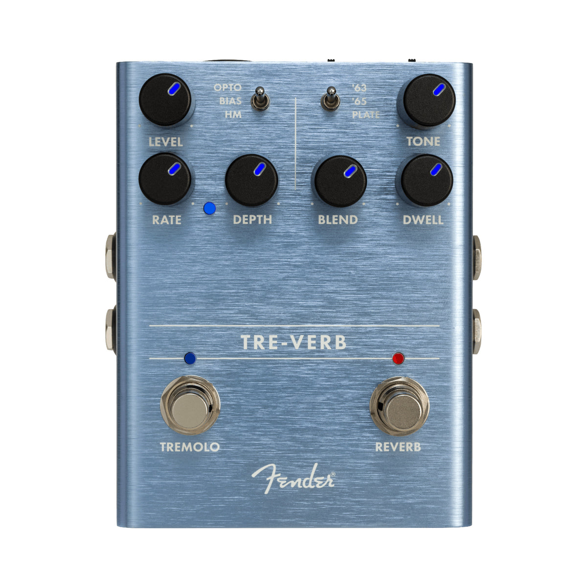 Pedal de trémolo y reverberación Fender Tre-Verb 0234541000 — vista 1