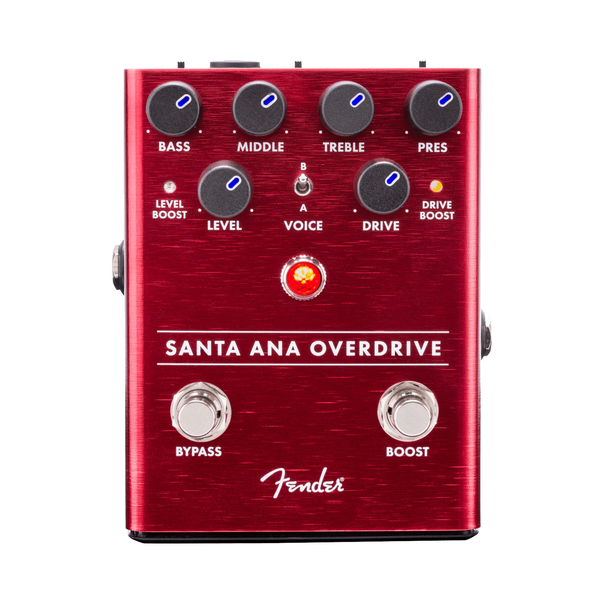 Pedal overdrive Fender Santa Ana 0234533000 con tecnología FET — vista 1