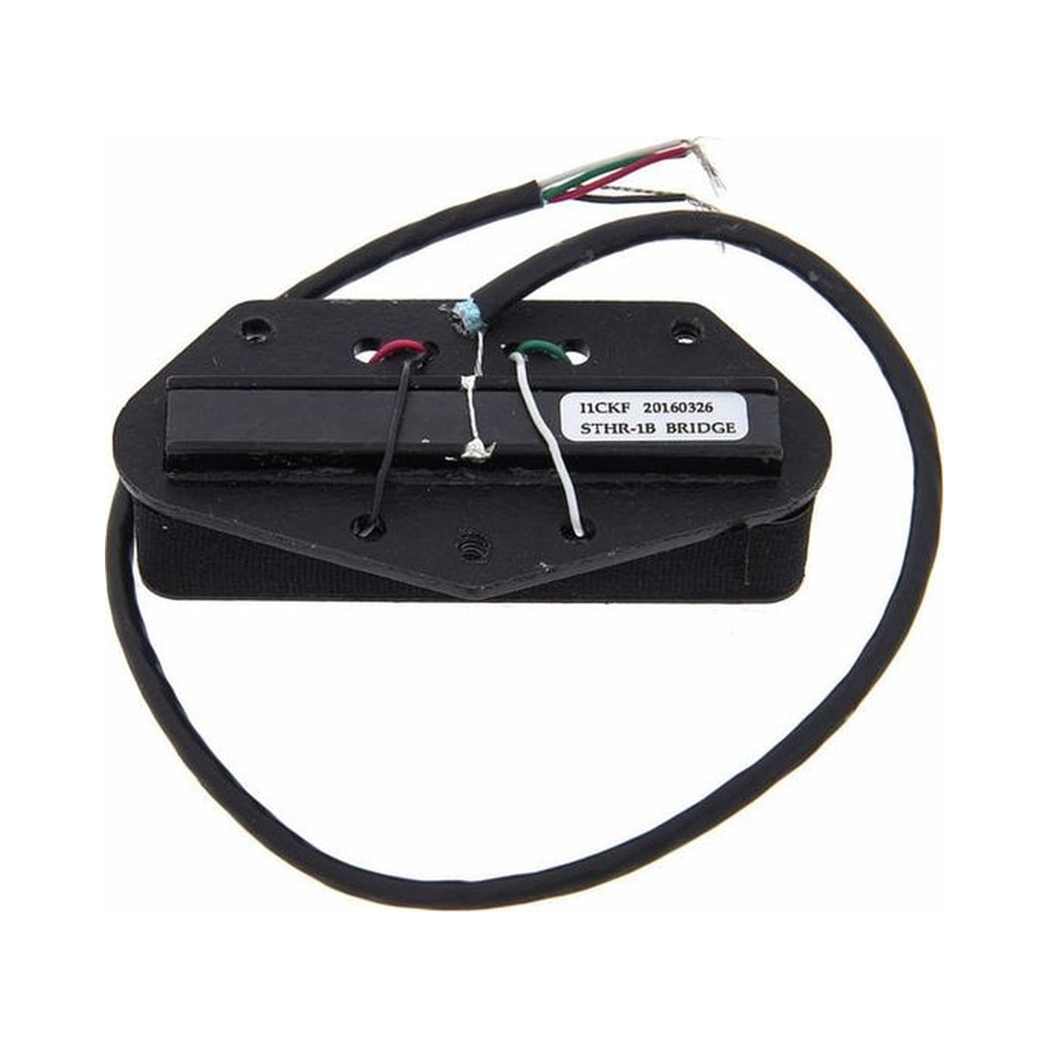 Pastilla humbucker Seymour Duncan Hot Rails STHR-1b negra para puente Telecaster — vista 2
