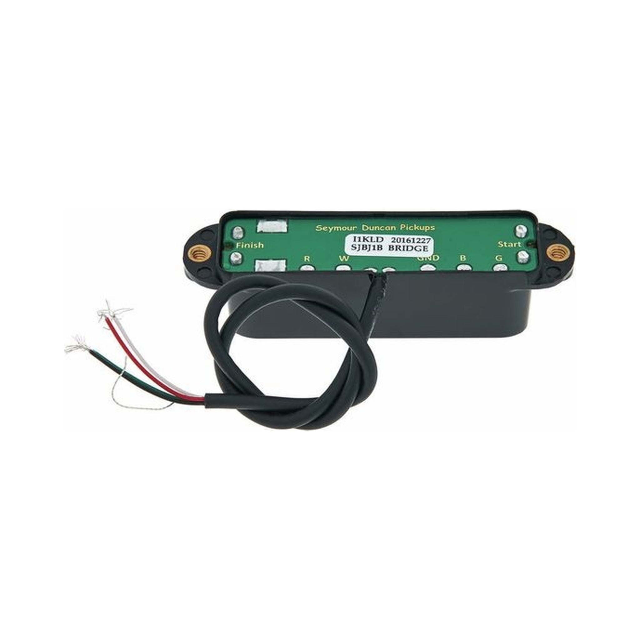Pastilla humbucker Seymour Duncan JB Jr. SJBJ-1b negra para puente Stratocaster — vista 2