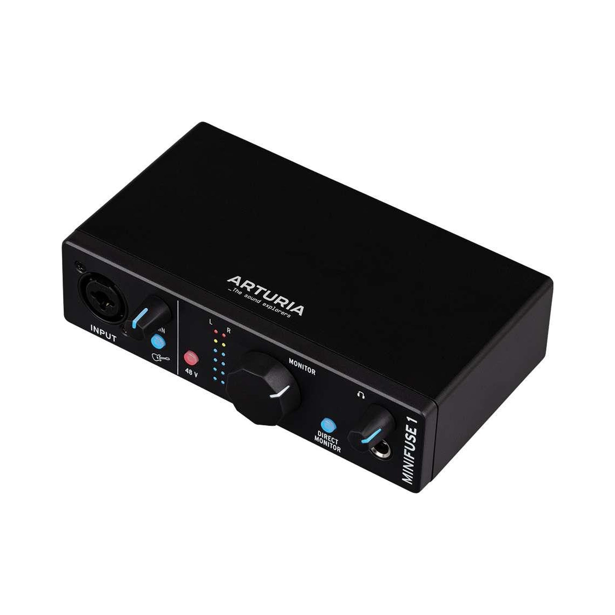 Interfaz de audio Arturia MiniFuse 1 800101 negra USB-C — vista 2