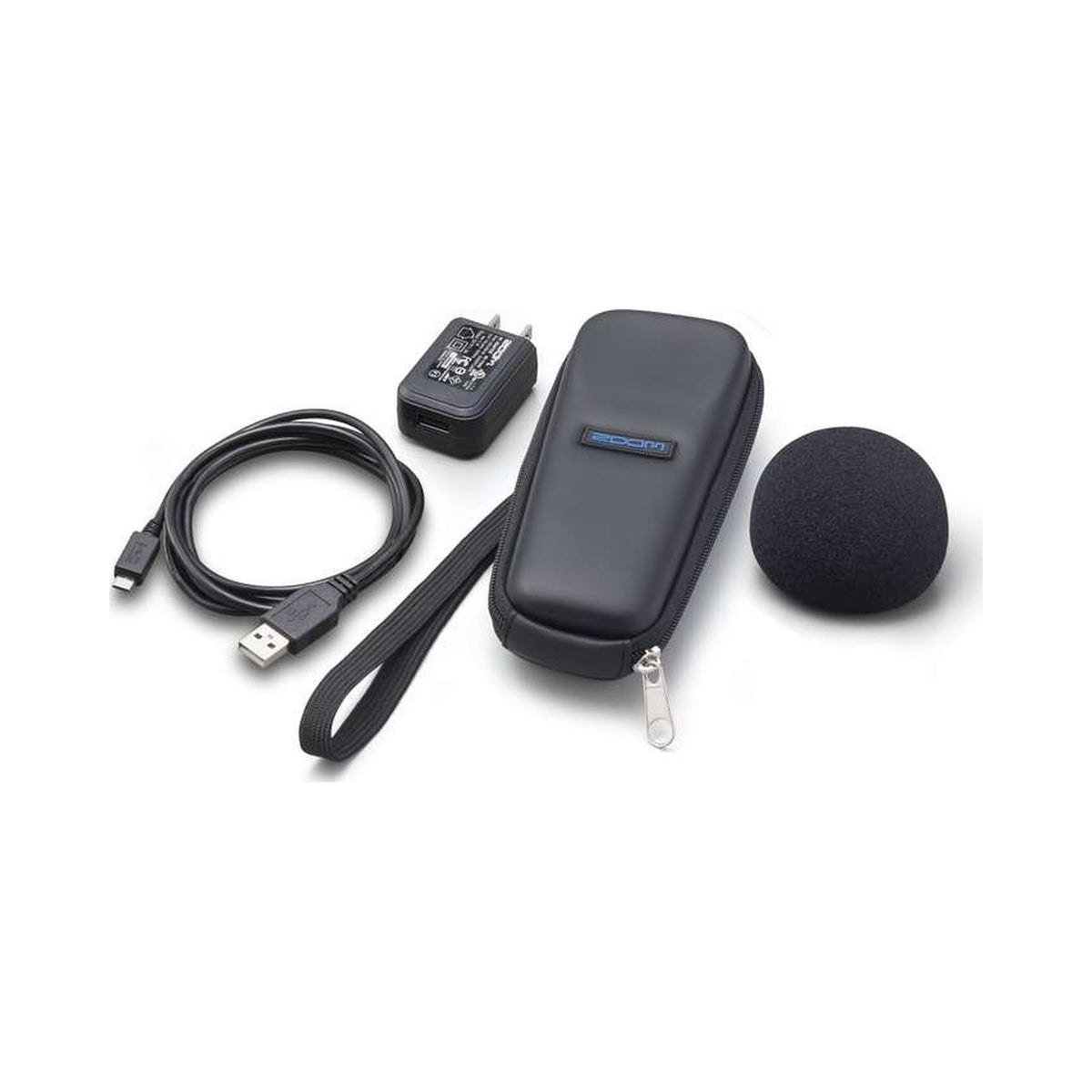 Kit de accesorios Zoom SPH-1n para grabadora H1n con estuche y paravientos — vista 1