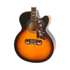 Guitarra electroacústica Epiphone EEJ2VSGH1 EJ-200CE Vintage Sunburst — vista 2