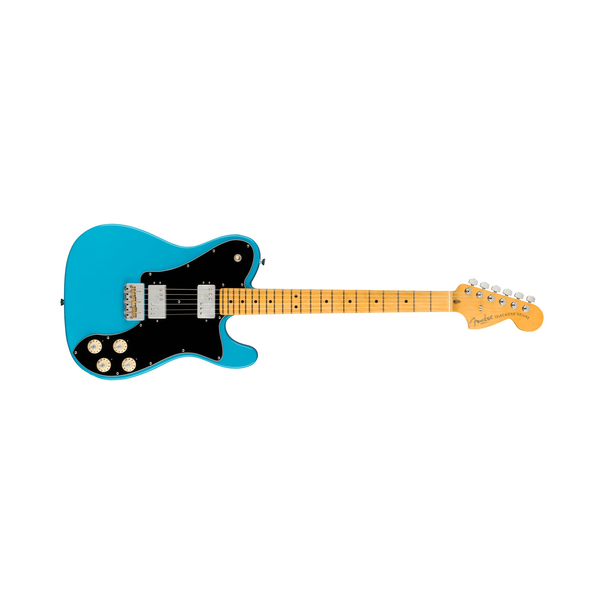 Guitarra eléctrica Fender American Professional II Telecaster Deluxe 0113962719 Miami Blue — vista 1