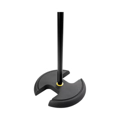 Atril recto para micrófono Hercules MS202B con base H y ajuste Quick Turn — vista 2