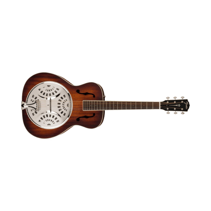 Guitarra electroacústica resonadora Fender PR-180E 0970392337 con pastilla Fishman
