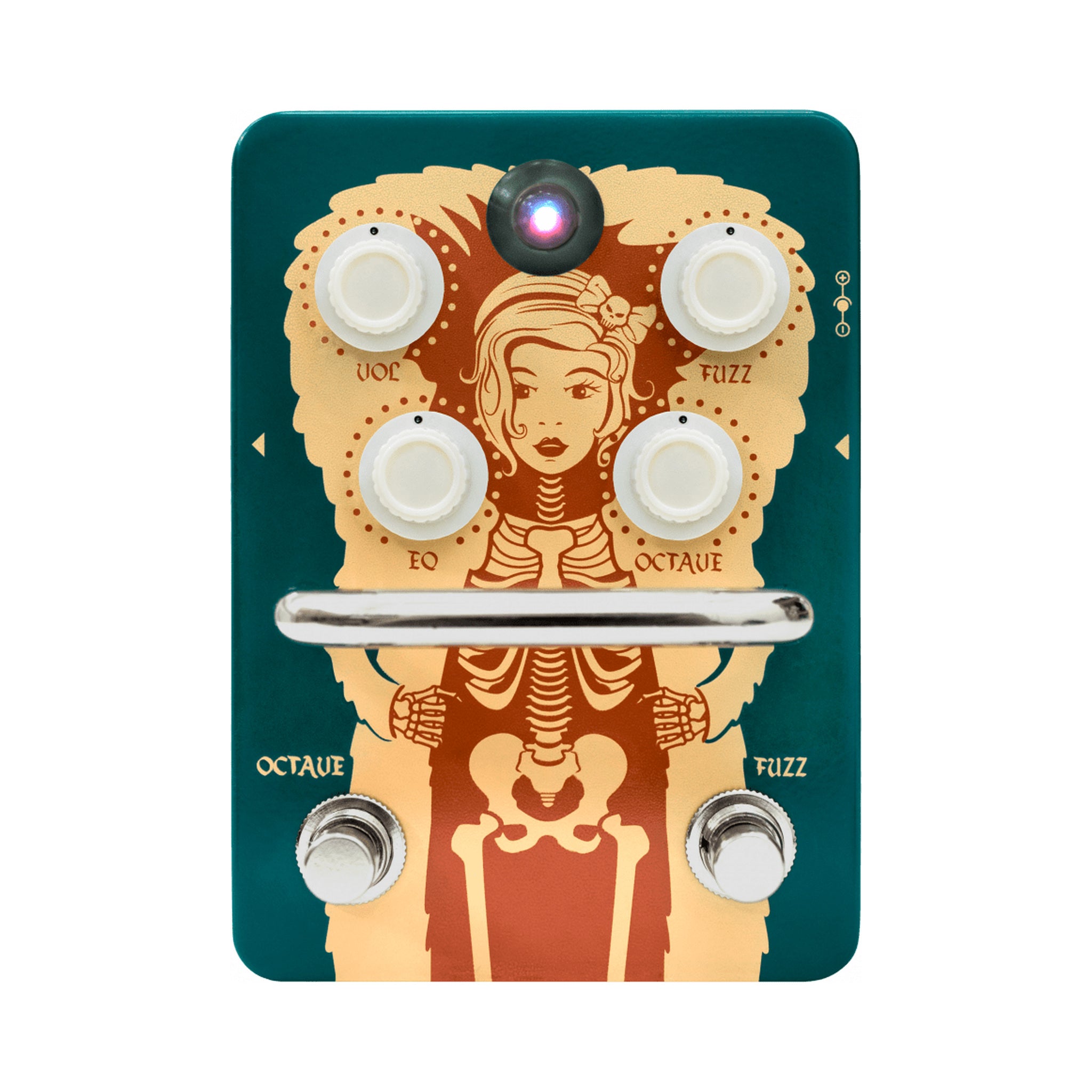 Pedal de fuzz Orange D-PD-FUR-COAT con octava — vista 1