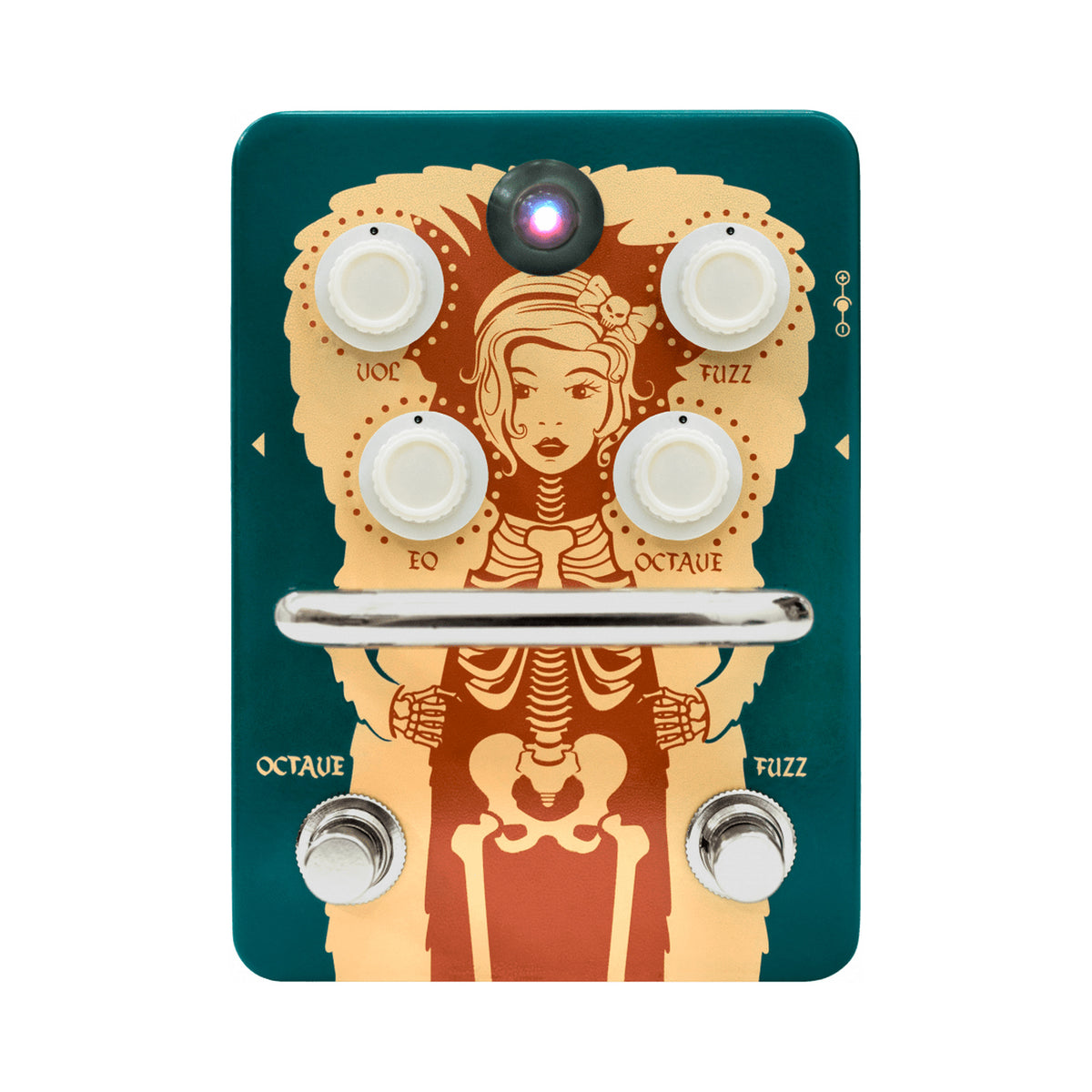 Pedal de fuzz Orange D-PD-FUR-COAT con octava — vista 1