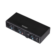 Kit de grabación Arturia MiniFuse Recording Pack 800202 negro con micrófono y audífonos — vista 2