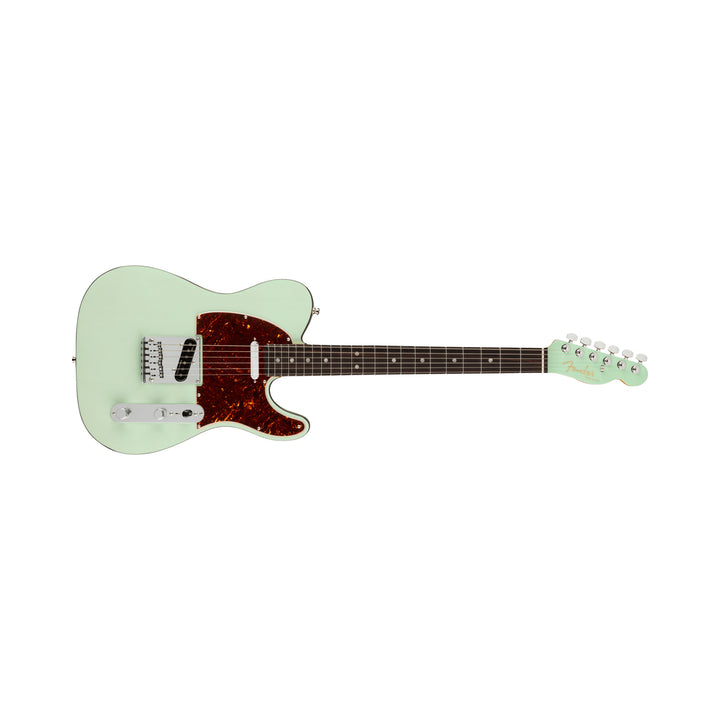 Guitarra eléctrica Fender American Ultra Luxe Telecaster 0118080735 Transparent Surf Green