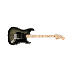 Guitarra eléctrica Fender Squier Affinity Stratocaster FMT HSS 0378153539 Black Burst — vista 1