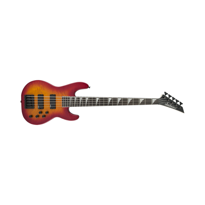 Bajo eléctrico Jackson JS3VQ 2919021586 Cherry Burst de cinco cuerdas