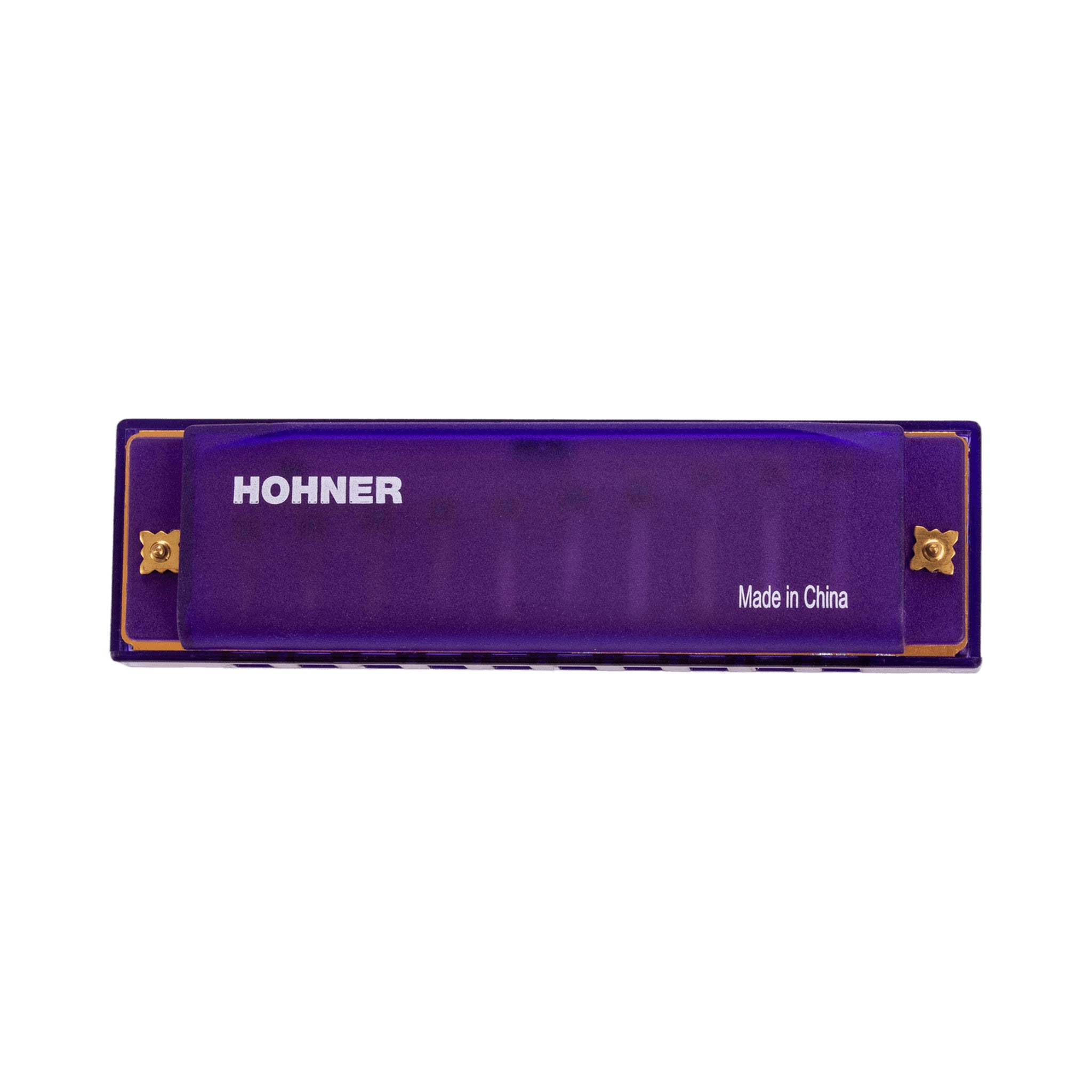 Armónica Hohner M5256 Translucent Harps púrpura — vista 2