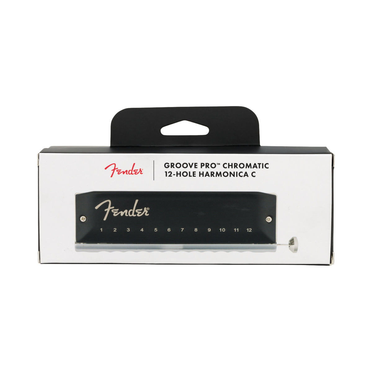 Armónica cromática Fender 0990701101 Groove Pro de 12 agujeros en Do — vista 1