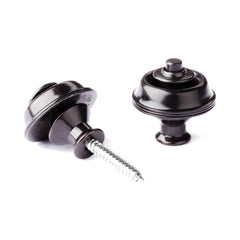 Seguros para correa Dunlop SLS1033BK Straplok Dual Design óxido negro 48103002002 — vista 1
