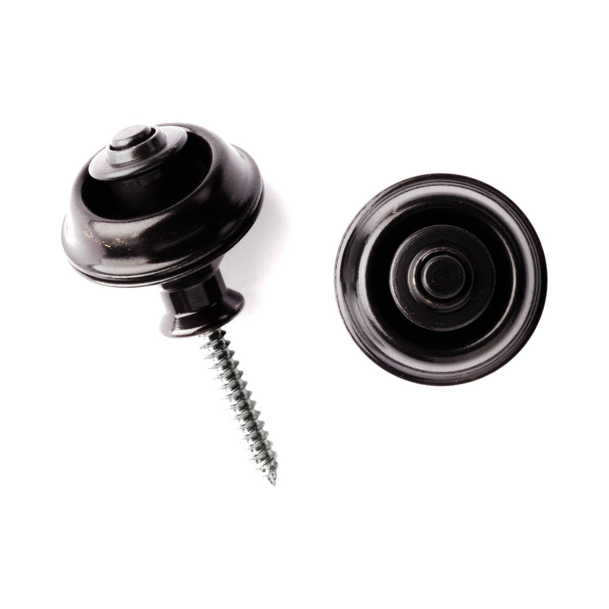 Seguros para correa Dunlop SLS1033BK Straplok Dual Design óxido negro 48103002002 — vista 2