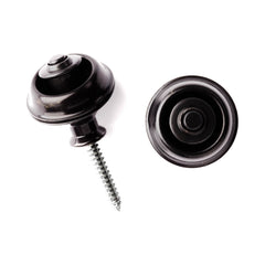 Seguros para correa Dunlop SLS1033BK Straplok Dual Design óxido negro 48103002002 — vista 2