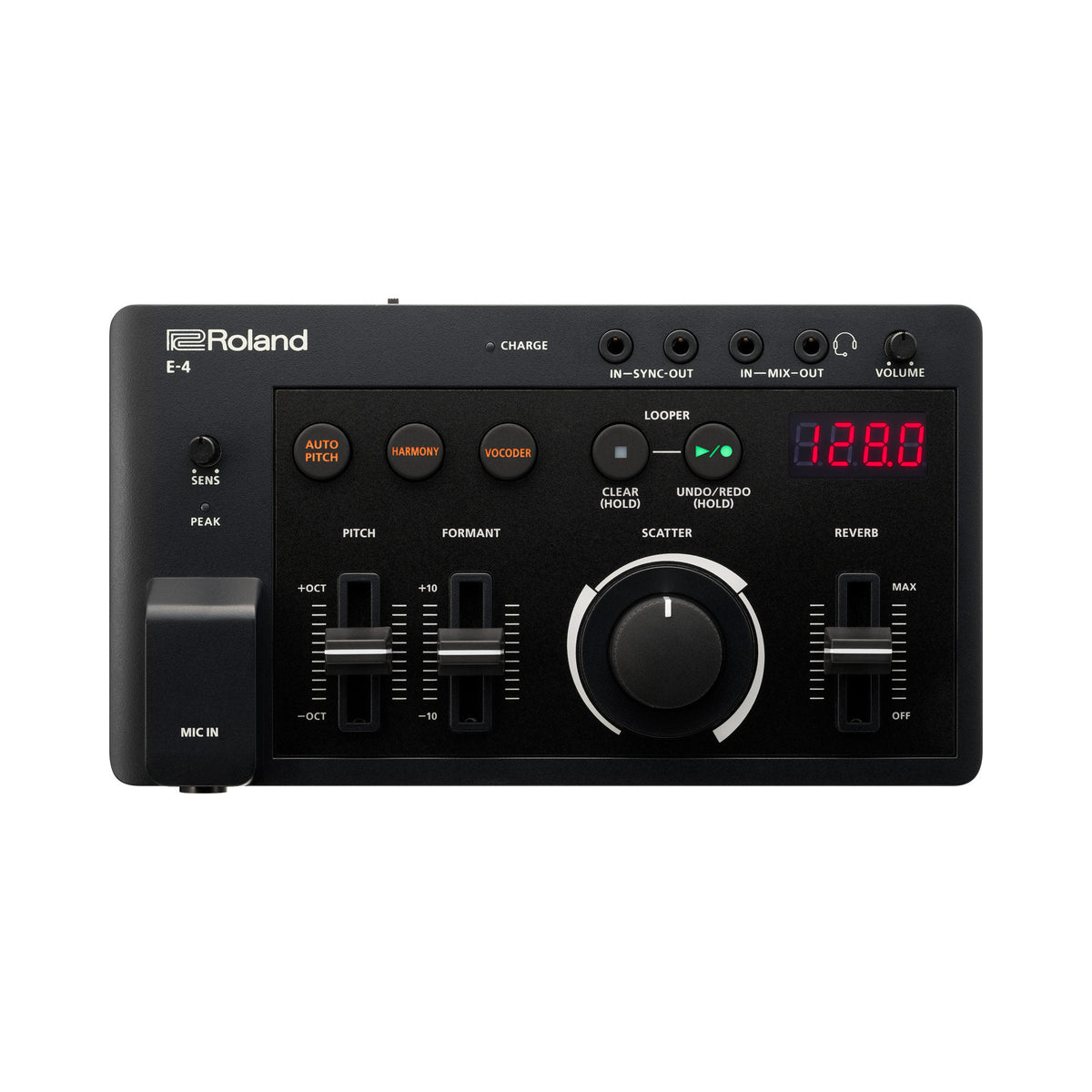 Procesador de voz Roland E-4 AIRA Compact con Auto-Pitch y vocoder — vista 1