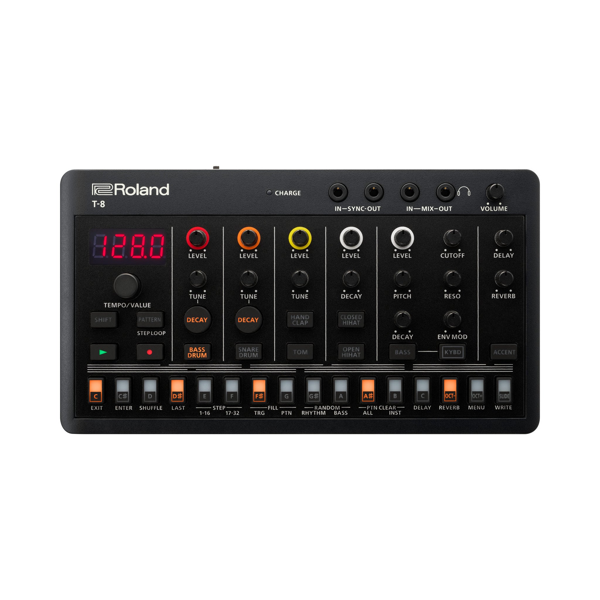 Caja de ritmos Roland T-8 AIRA Compact — vista 1