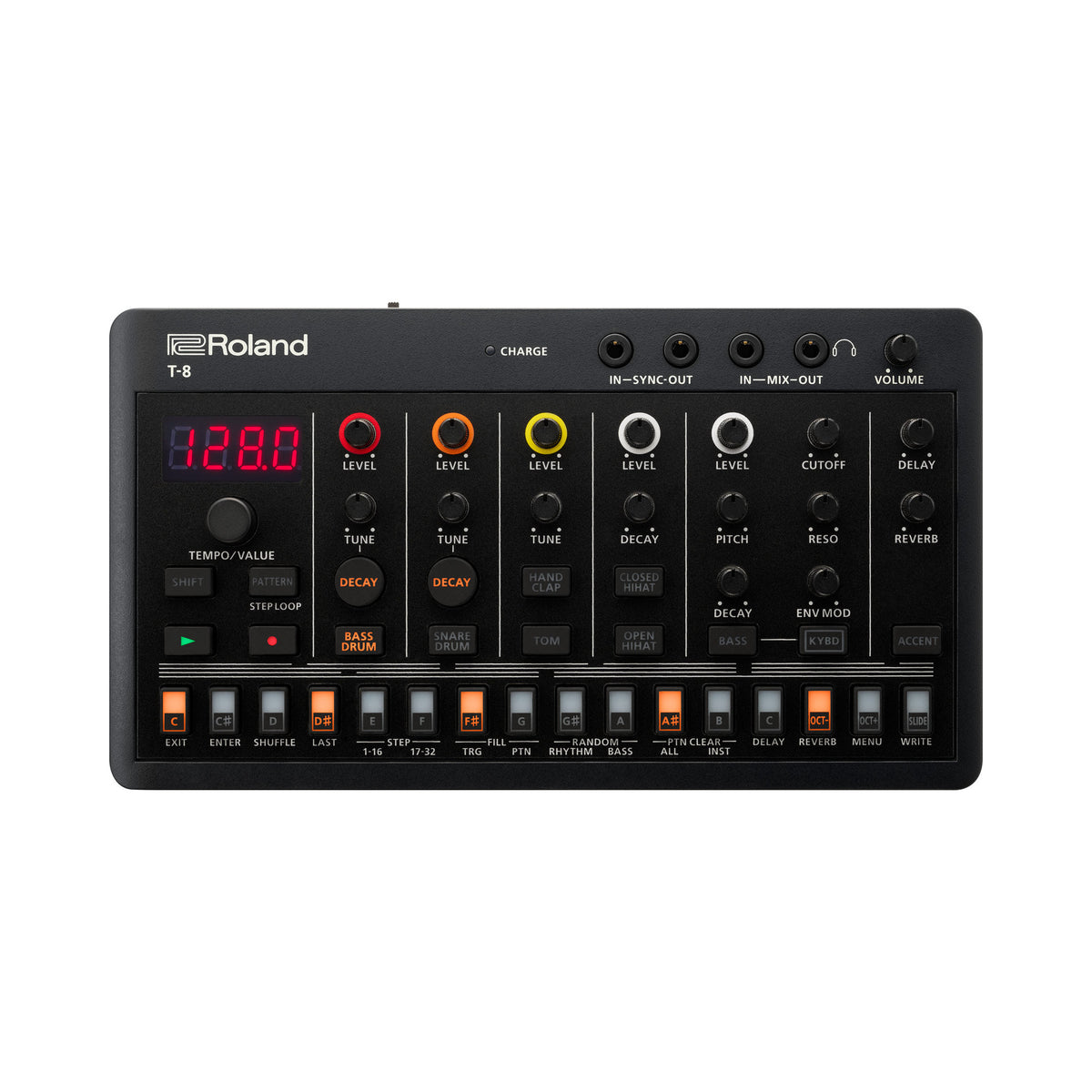 Caja de ritmos Roland T-8 AIRA Compact — vista 1