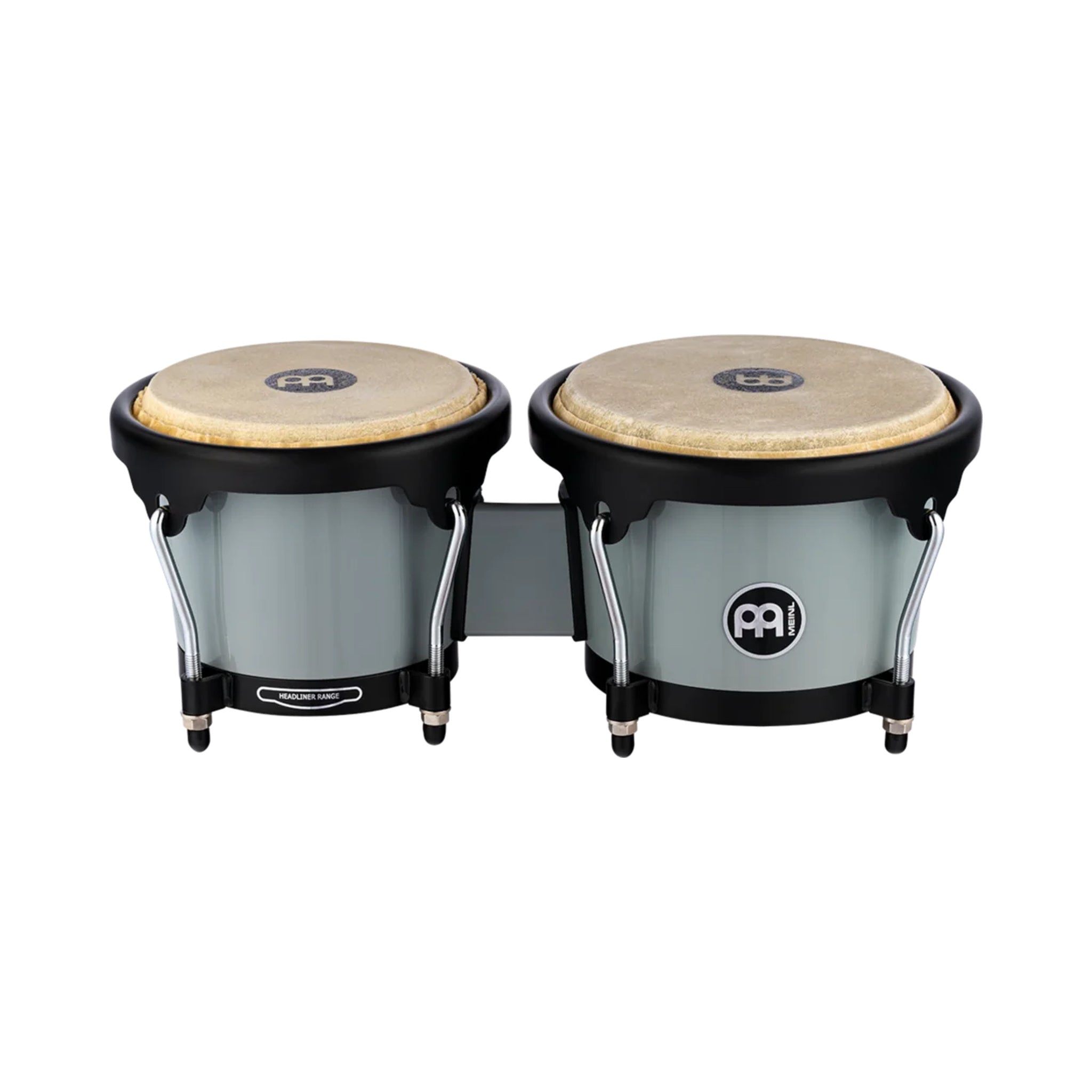 Bongós Meinl HB50UG Journey Ultimate Gray con cuerpos de ABS — vista 1
