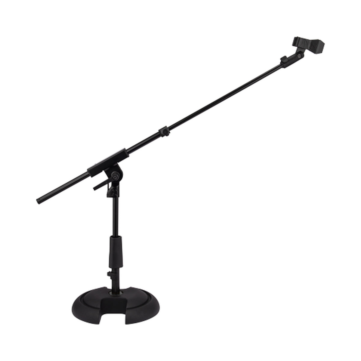 Soporte bajo para micrófono Hercules MS120B PRO con brazo telescópico — vista 1