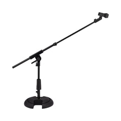 Soporte bajo para micrófono Hercules MS120B PRO con brazo telescópico — vista 1