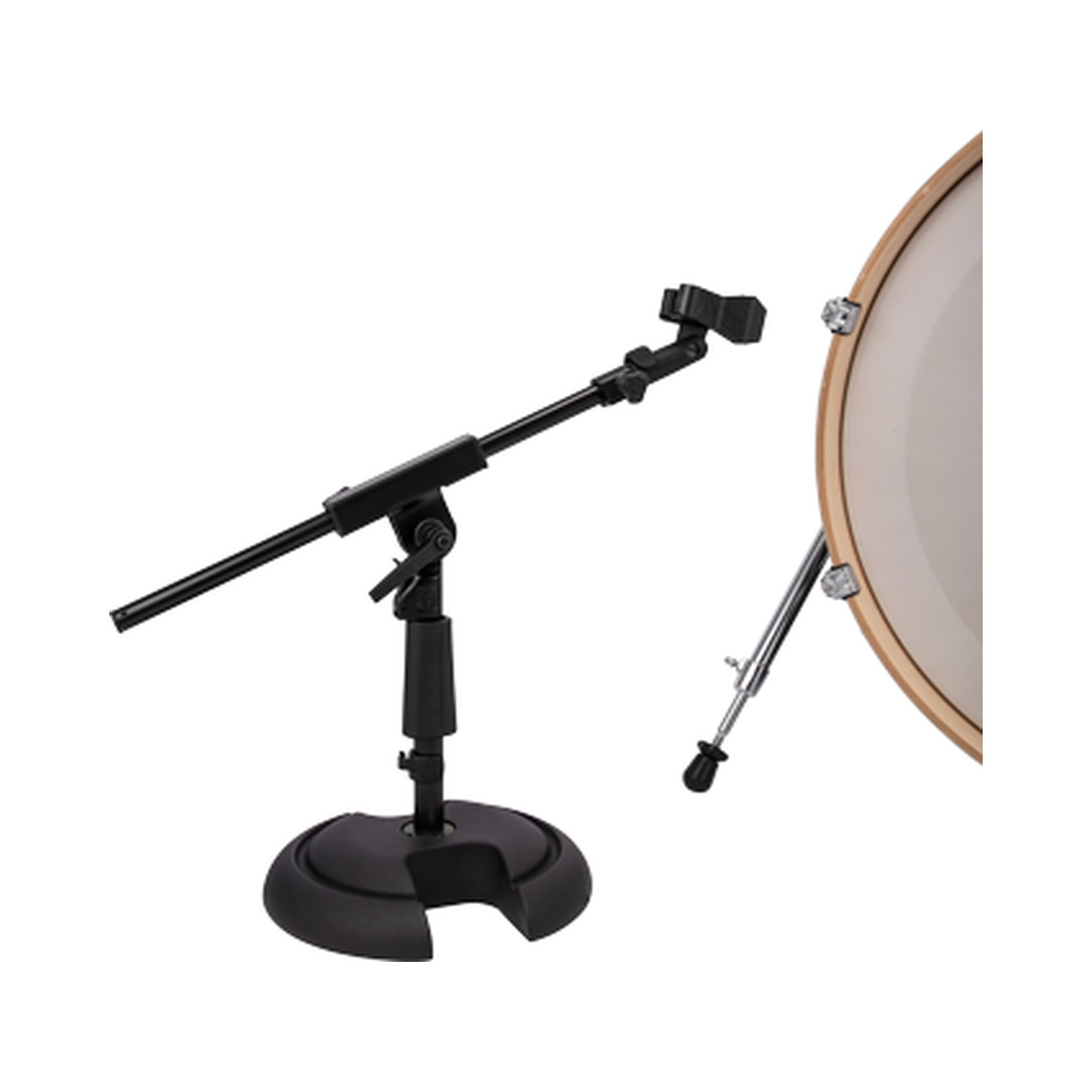 Soporte bajo para micrófono Hercules MS120B PRO con brazo telescópico — vista 2