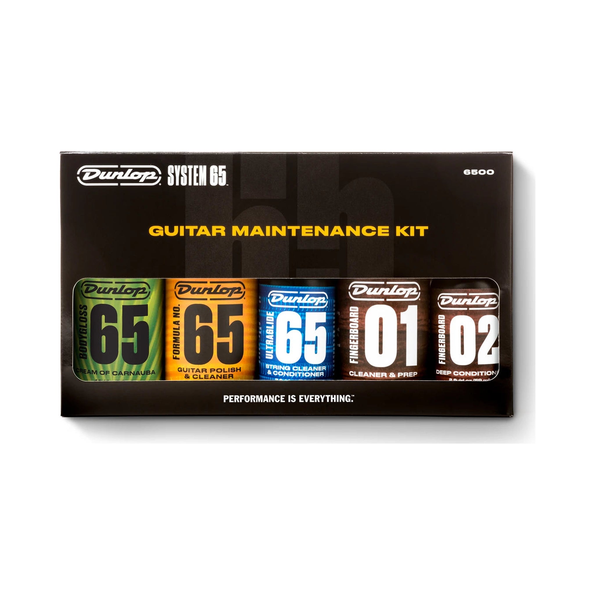 Kit de mantenimiento para guitarra Dunlop 6500 System 65 con paños — vista 2