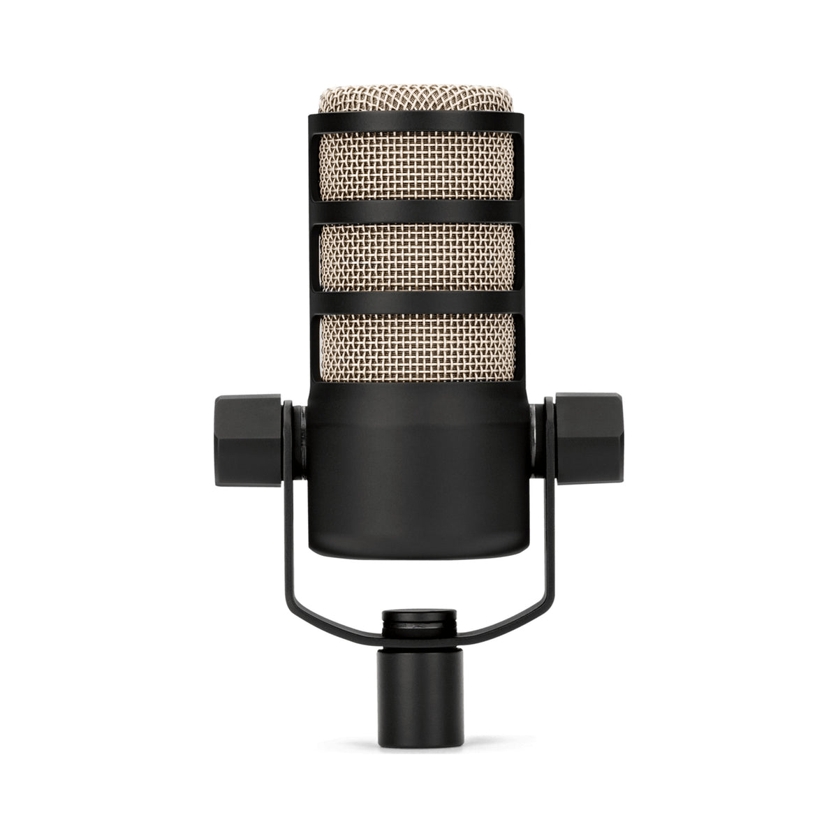 Micrófono dinámico RODE PodMic negro cardioide para podcast — vista 1