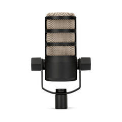 Micrófono dinámico RODE PodMic negro cardioide para podcast — vista 1