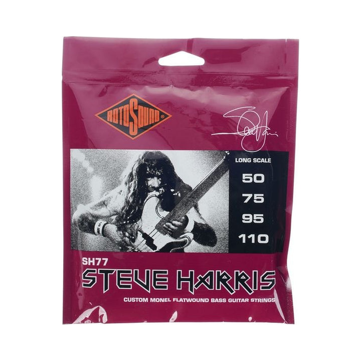 Encordado para bajo Rotosound Steve Harris SH77 de Monel plano 50–110