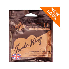 Encordado para guitarra acústica Rotosound JK11 Jumbo King 11–52 — vista 1