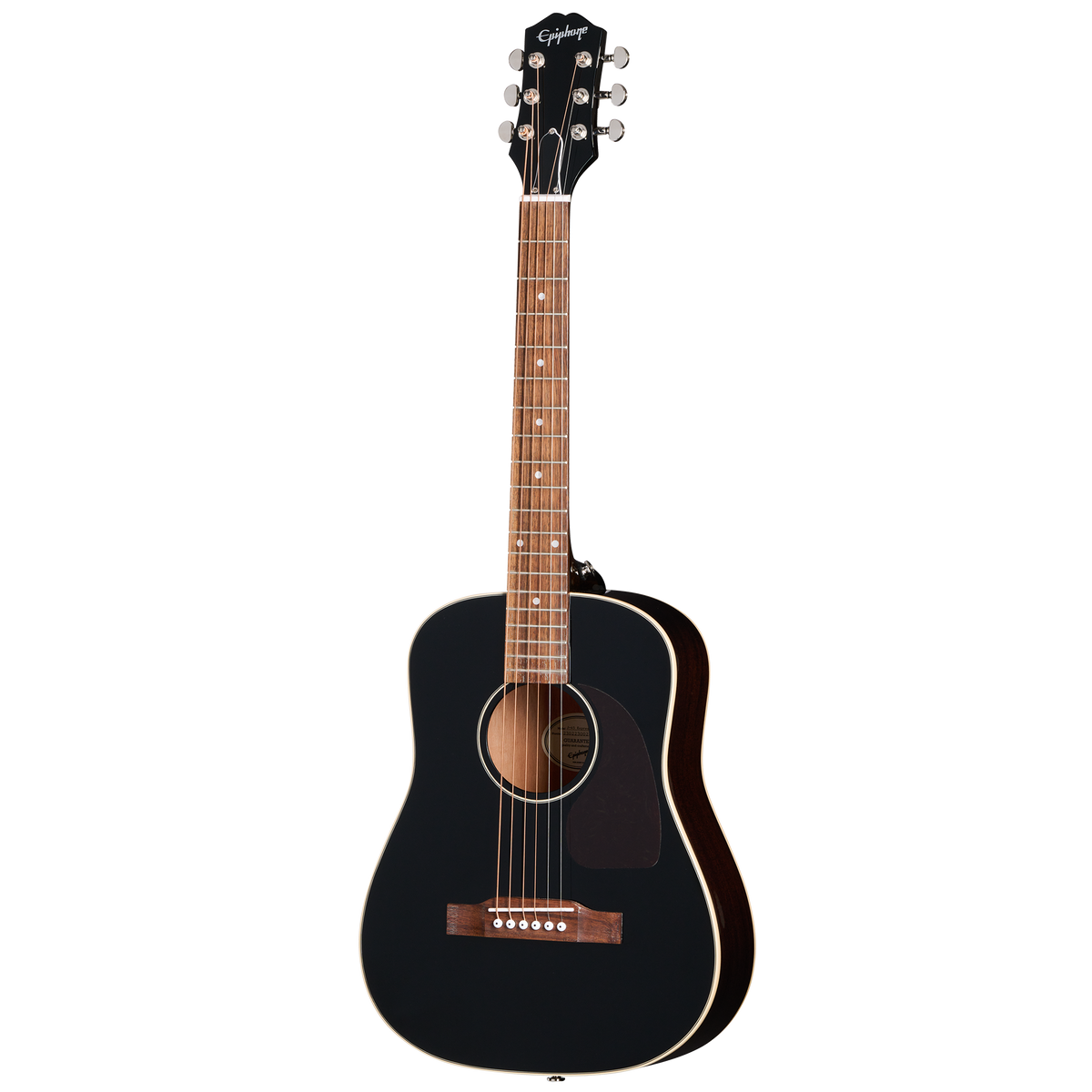 Guitarra acústica Epiphone J-45 Express Pack ES1PPJ45EBNH1 Ebony con funda