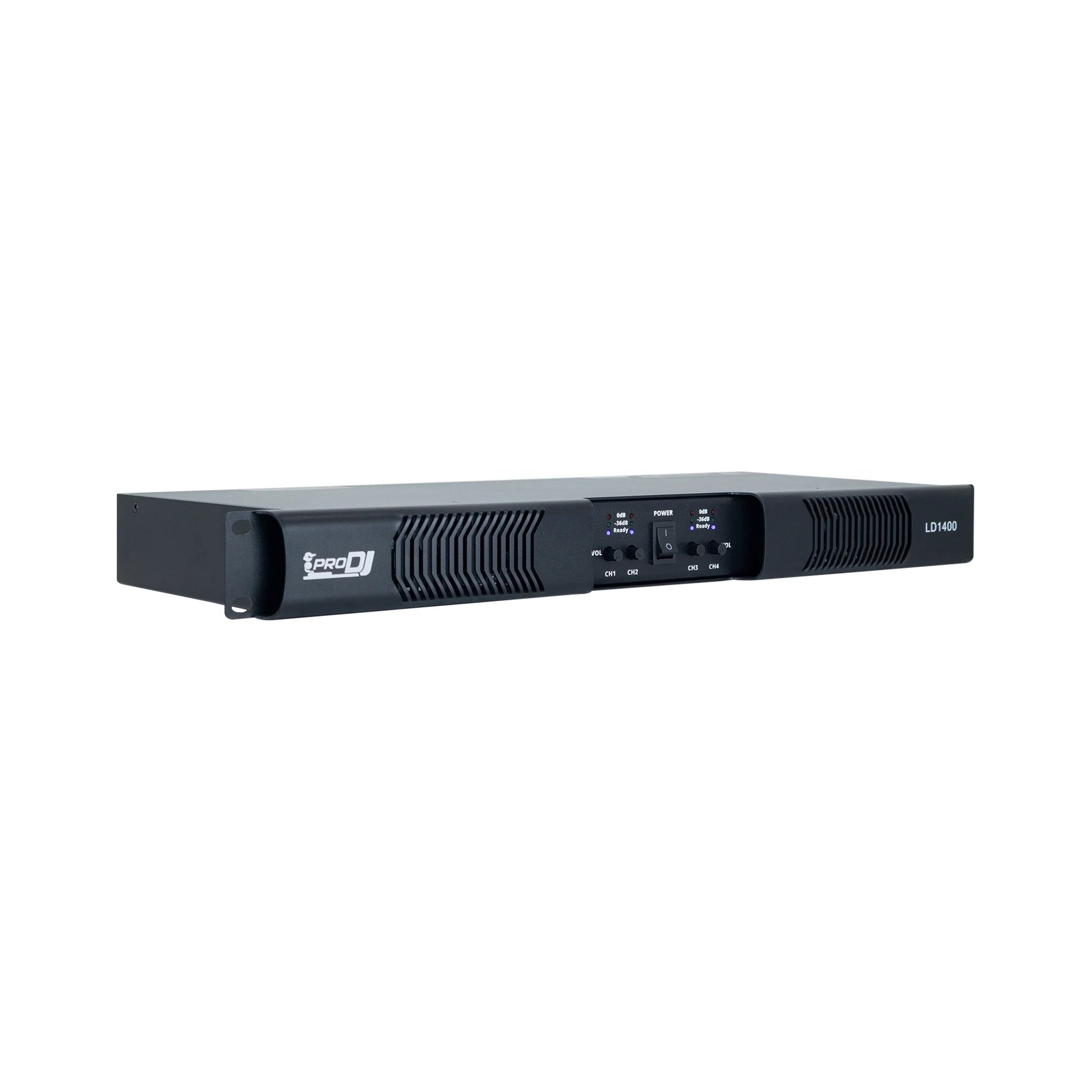 Amplificador de Potencia Clase D 4 Canales 350W Pro DJ LD1400 - vista 1