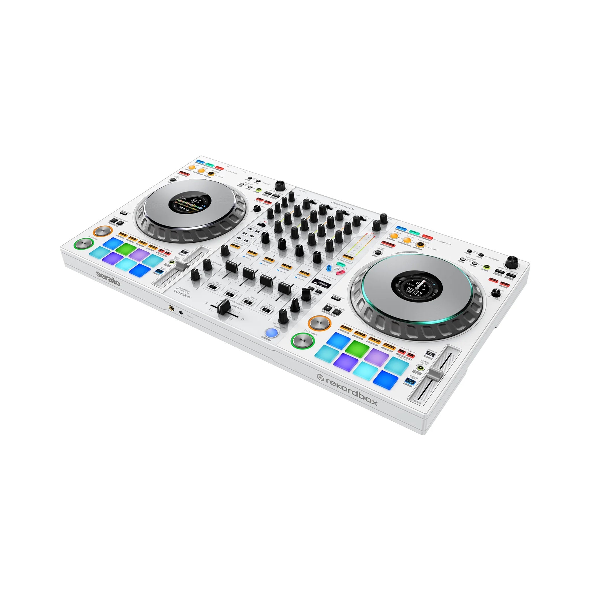 Controlador dj profesional ddj‑flx10‑w 4 canales | jog 206 mm | track separation Pioneer DJ DDJ-FLX10-W - vista 2