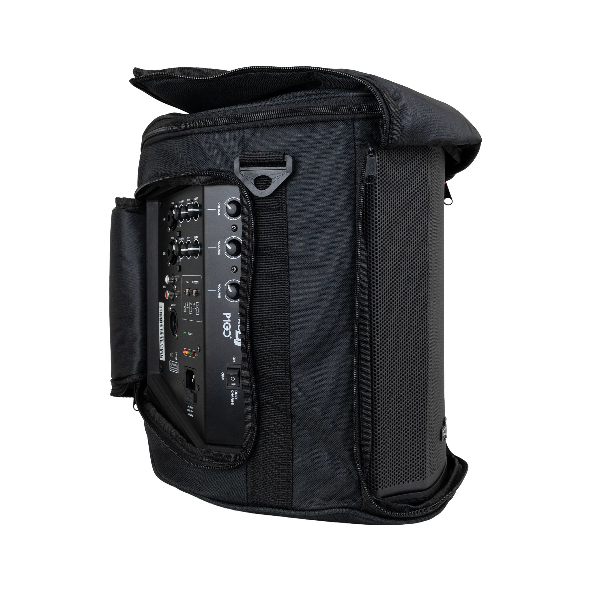 Parlante Portatil Recargable 120W Bluetooth TWS Pro DJ P1GO-BM - vista 2
