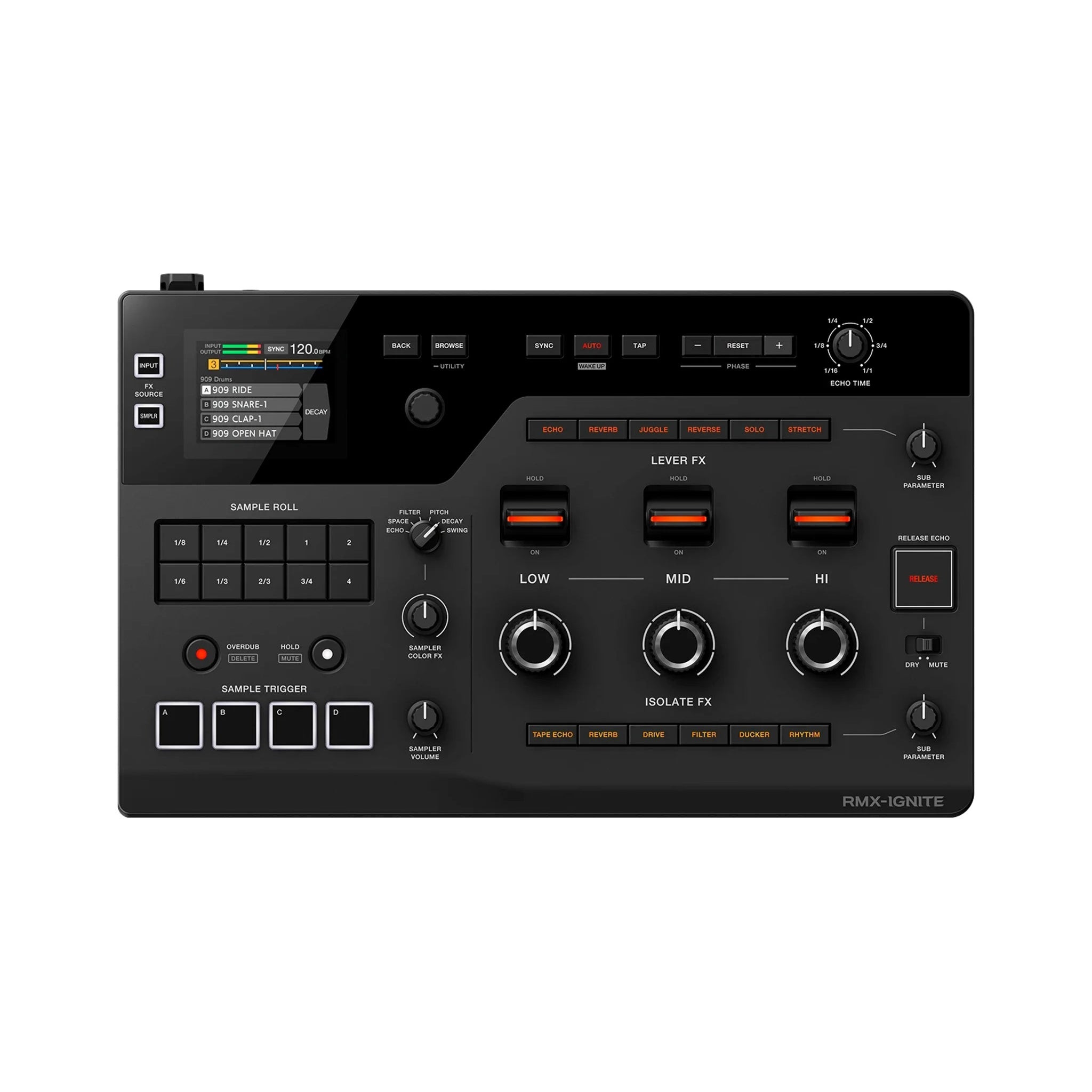 Unidad de Efectos DJ Profesional Performance FX AlphaTheta RMX-IGNITE - vista 1