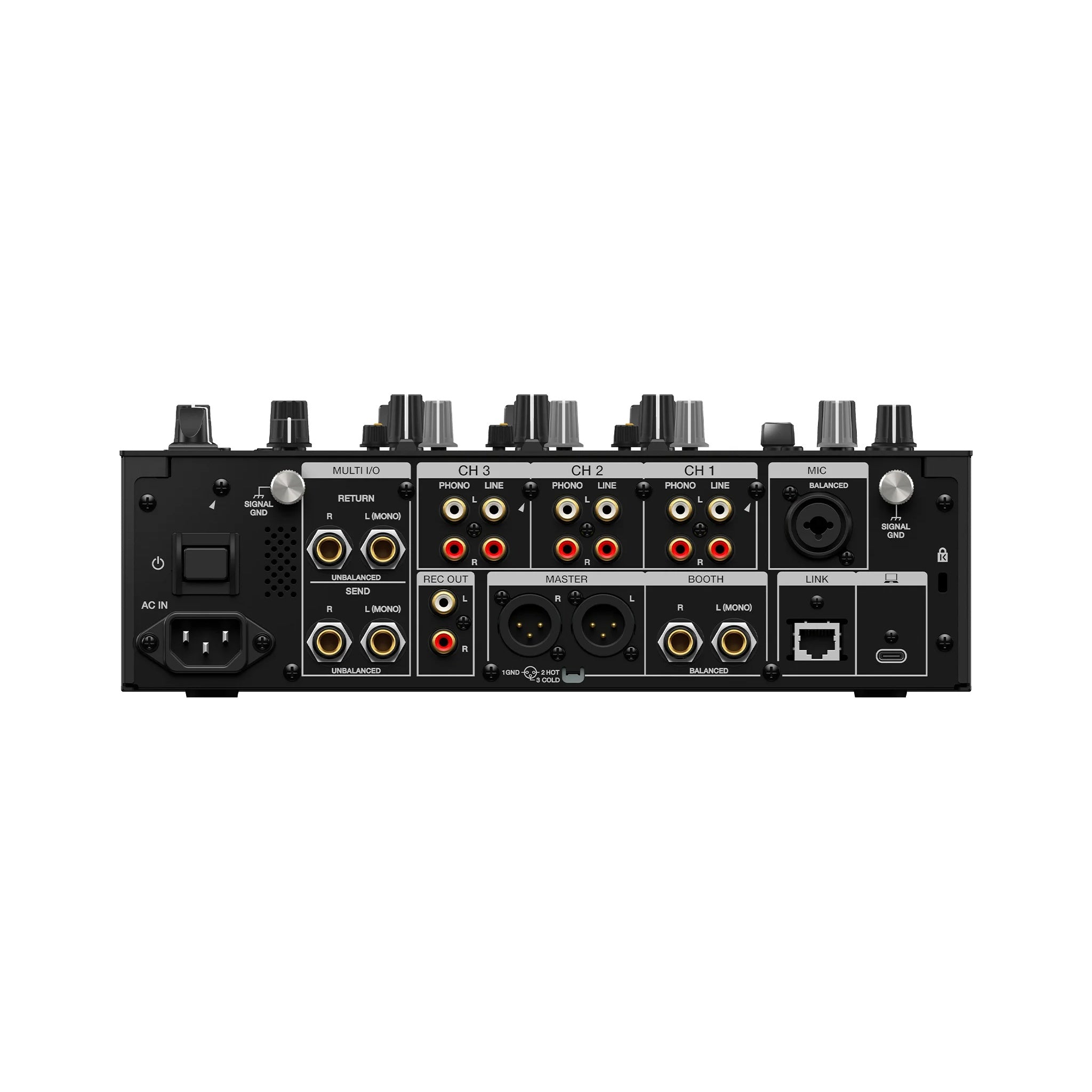 Mezclador DJ Profesional 3 Canales SonicLink AlphaTheta DJM-V5 - vista 2