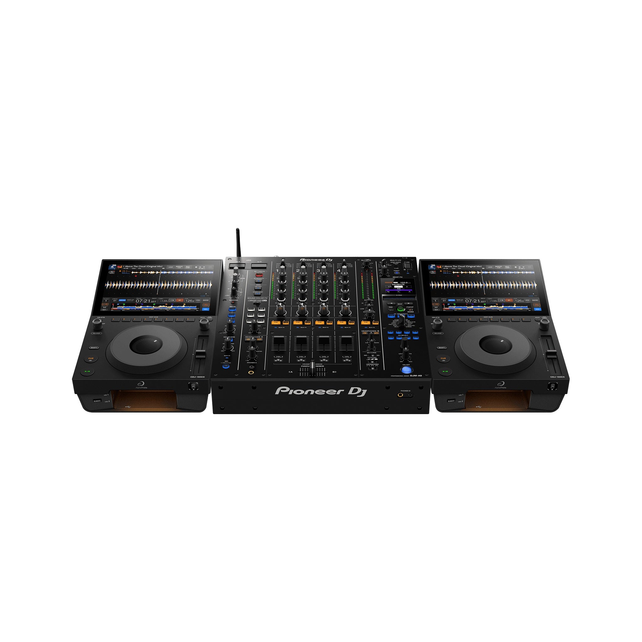 Reproductor DJ AlphaTheta CDJ-1500X con pantalla de 10,1 pulgadas y Wi-Fi - fotografía del producto