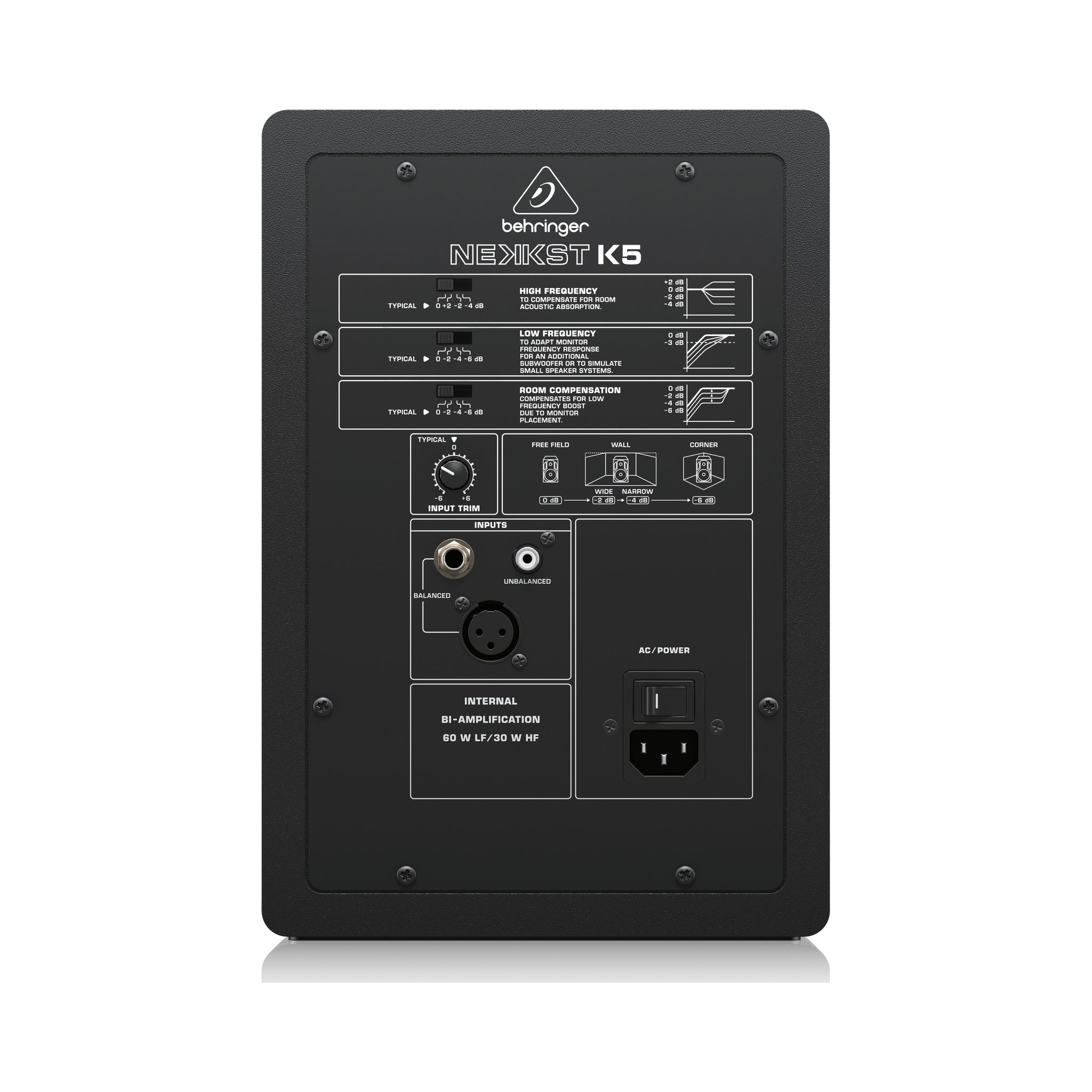 Monitores estudio 5″ Behringer K5 — par - vista 2